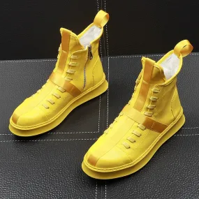 Ankle BootsThick Bottom Men High Top Shoes