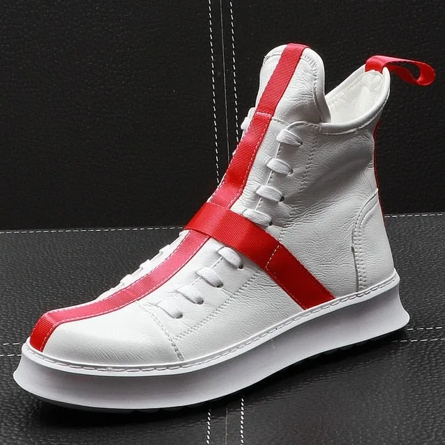 Ankle BootsThick Bottom Men High Top Shoes