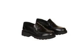 Black Leather Girls' Loafers (Senior School Girls) COMPULSORY
