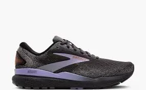 BROOKS WOMENS GHOST 16 EBONY/LAVENDER/COPPER