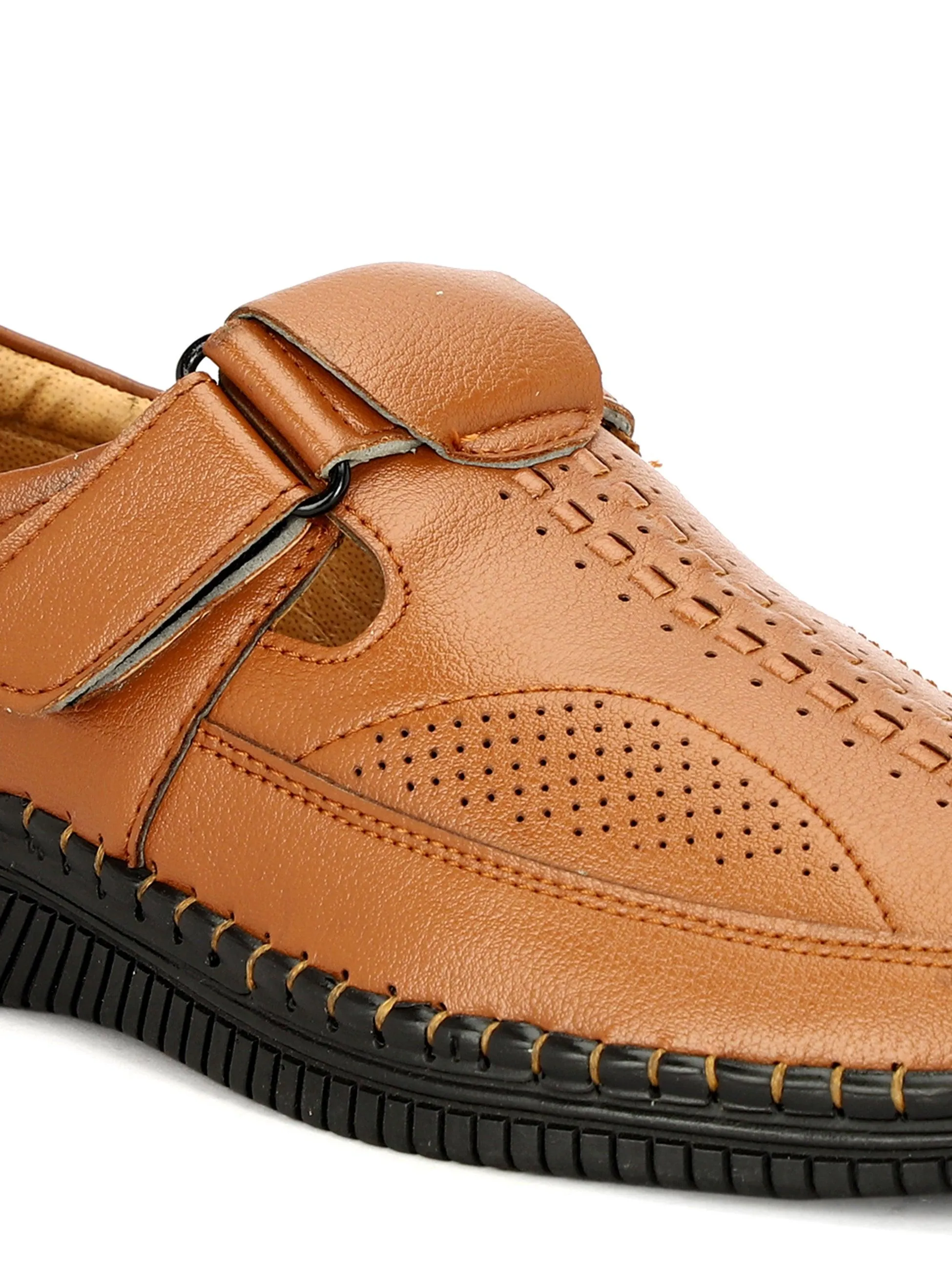 Buxton Shoes Men's Casual Slip-On Sandals