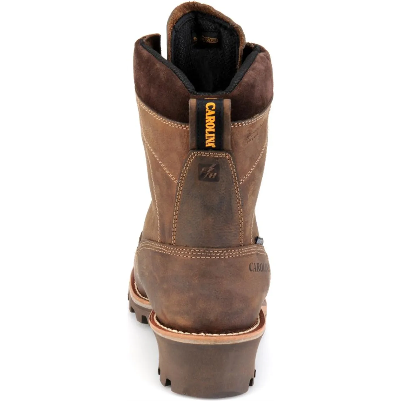 Carolina Birch Logger Boots CA7521 - Men's 8" Comp Toe Waterproof Work Boot