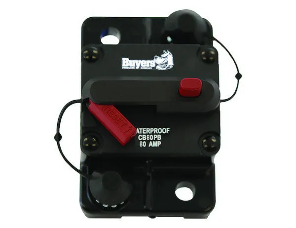 Circuit Breaker w/ Manual Push-To-Trip Reset | Buyers Products