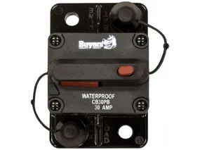 Circuit Breaker w/ Manual Push-To-Trip Reset | Buyers Products