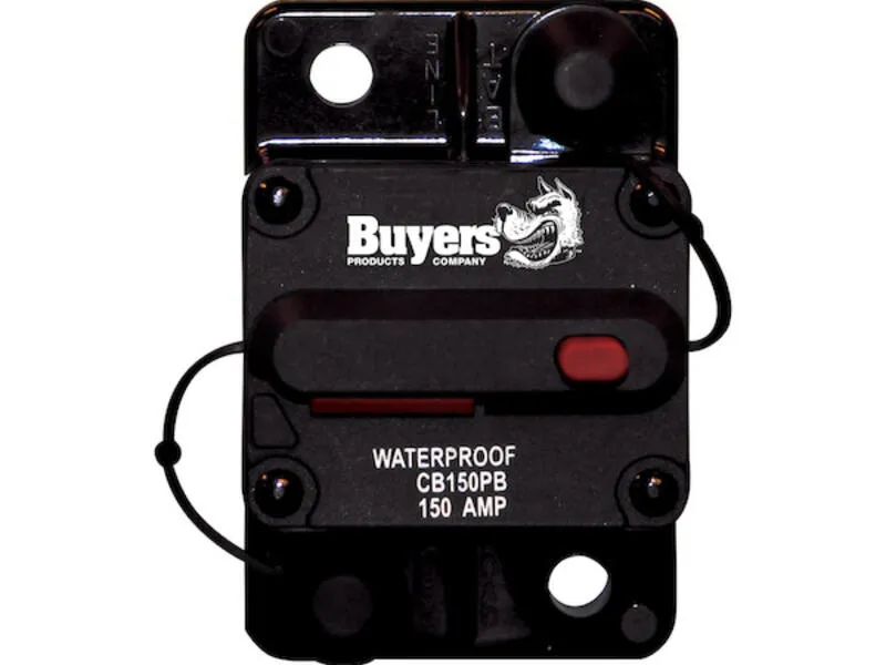 Circuit Breaker w/ Manual Push-To-Trip Reset | Buyers Products