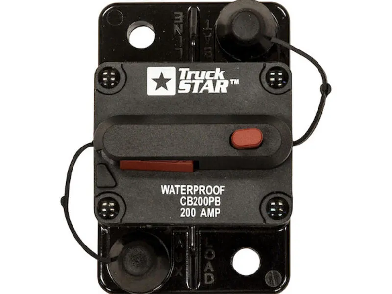 Circuit Breaker w/ Manual Push-To-Trip Reset | Buyers Products