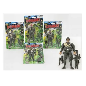 Combat Soldier with Accessories 5.5"
