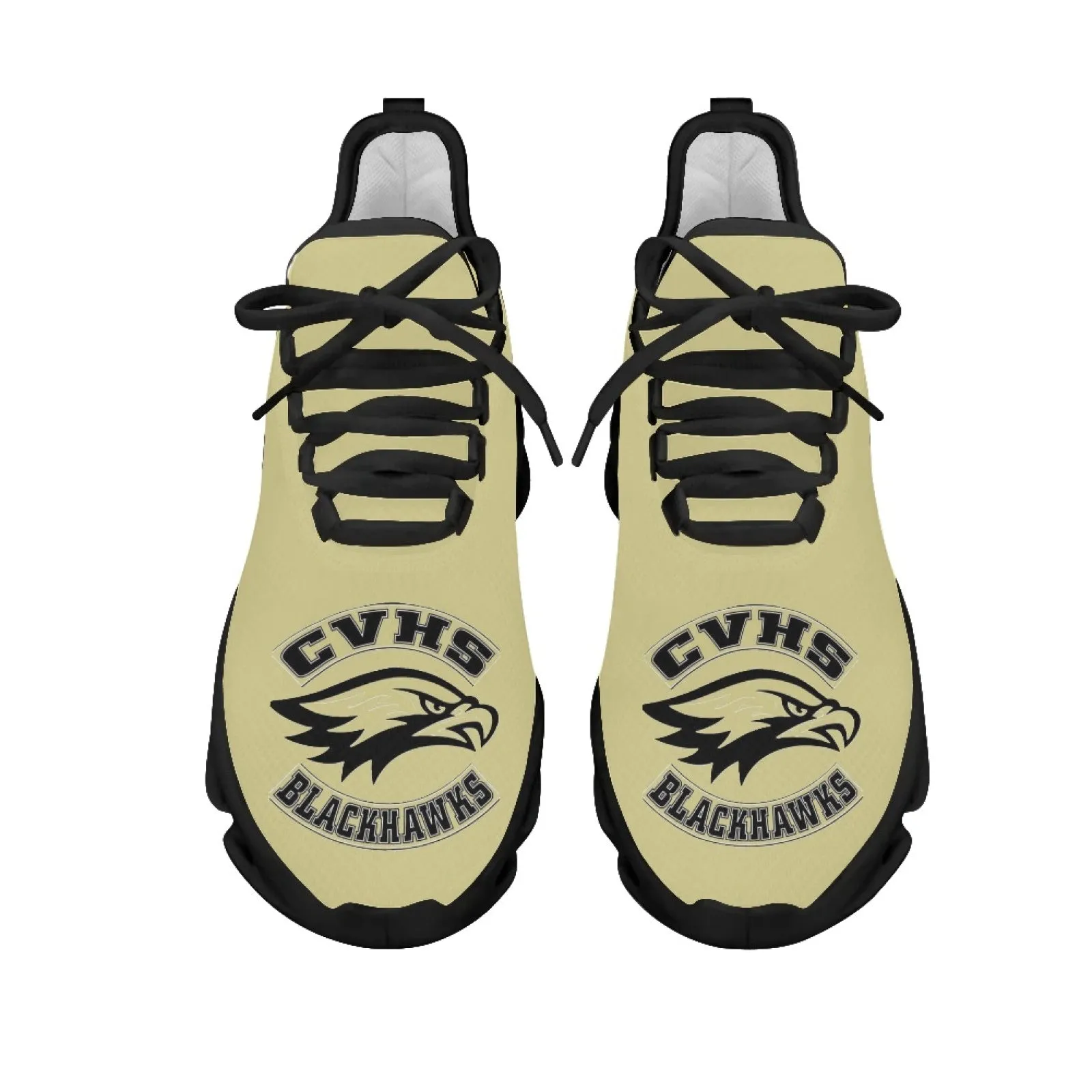 CVHS Seniors 2025 Rocker Logo Max Sole Woven Mesh Running Shoes