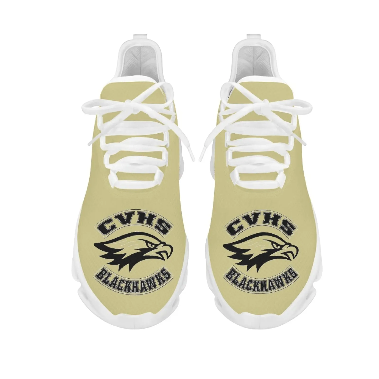 CVHS Seniors 2025 Rocker Logo Max Sole Woven Mesh Running Shoes