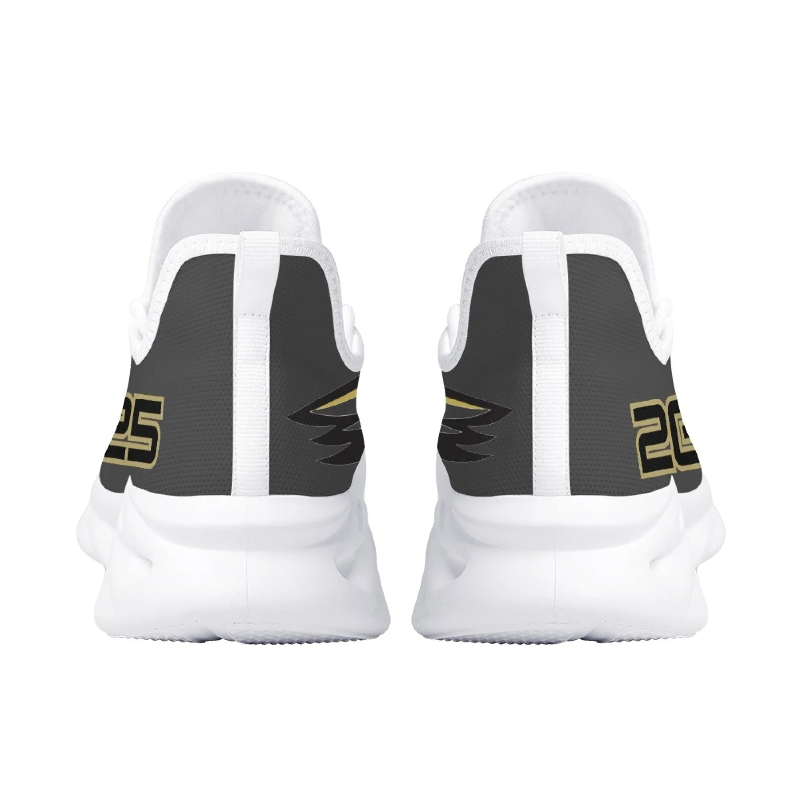 CVHS Seniors 2025 Rocker Logo Max Sole Woven Mesh Running Shoes
