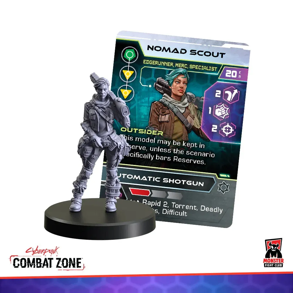 Cyberpunk: Combat Zone - Edgerunners 1 Starter Gang