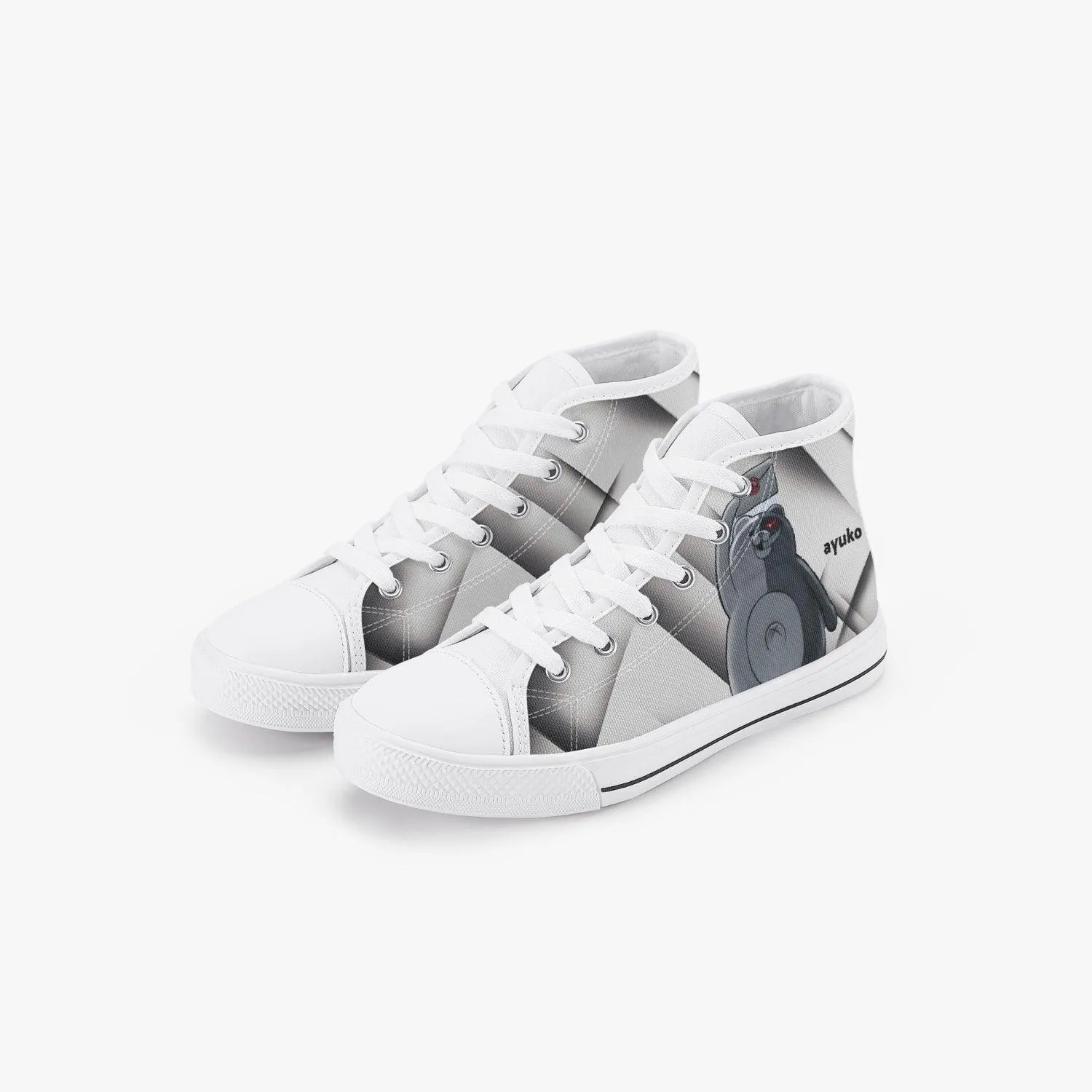 Danganronpa Monokuma Kids A-Star High Anime Shoes