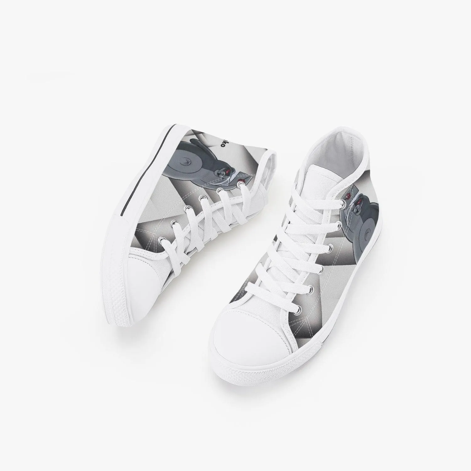 Danganronpa Monokuma Kids A-Star High Anime Shoes