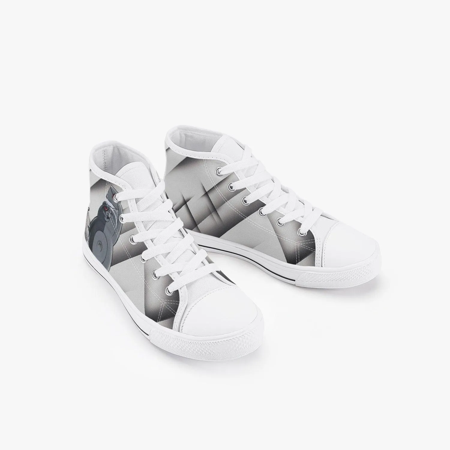 Danganronpa Monokuma Kids A-Star High Anime Shoes