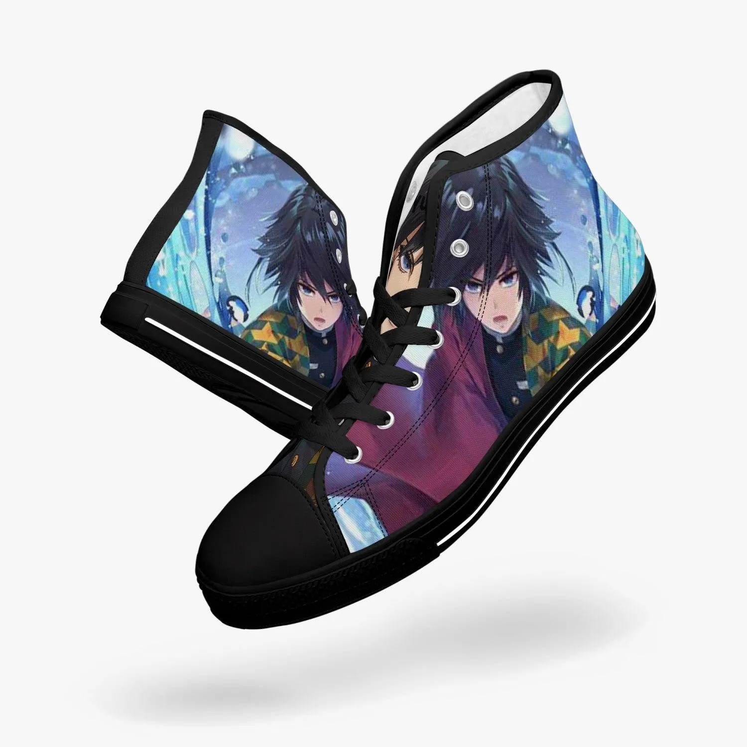 Demon Slayer Giyu Tomioka A-Star Mid Anime Shoes