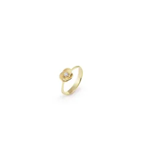 Desert Rose Diamond Ring - 18ct Yellow Sunrise Gold