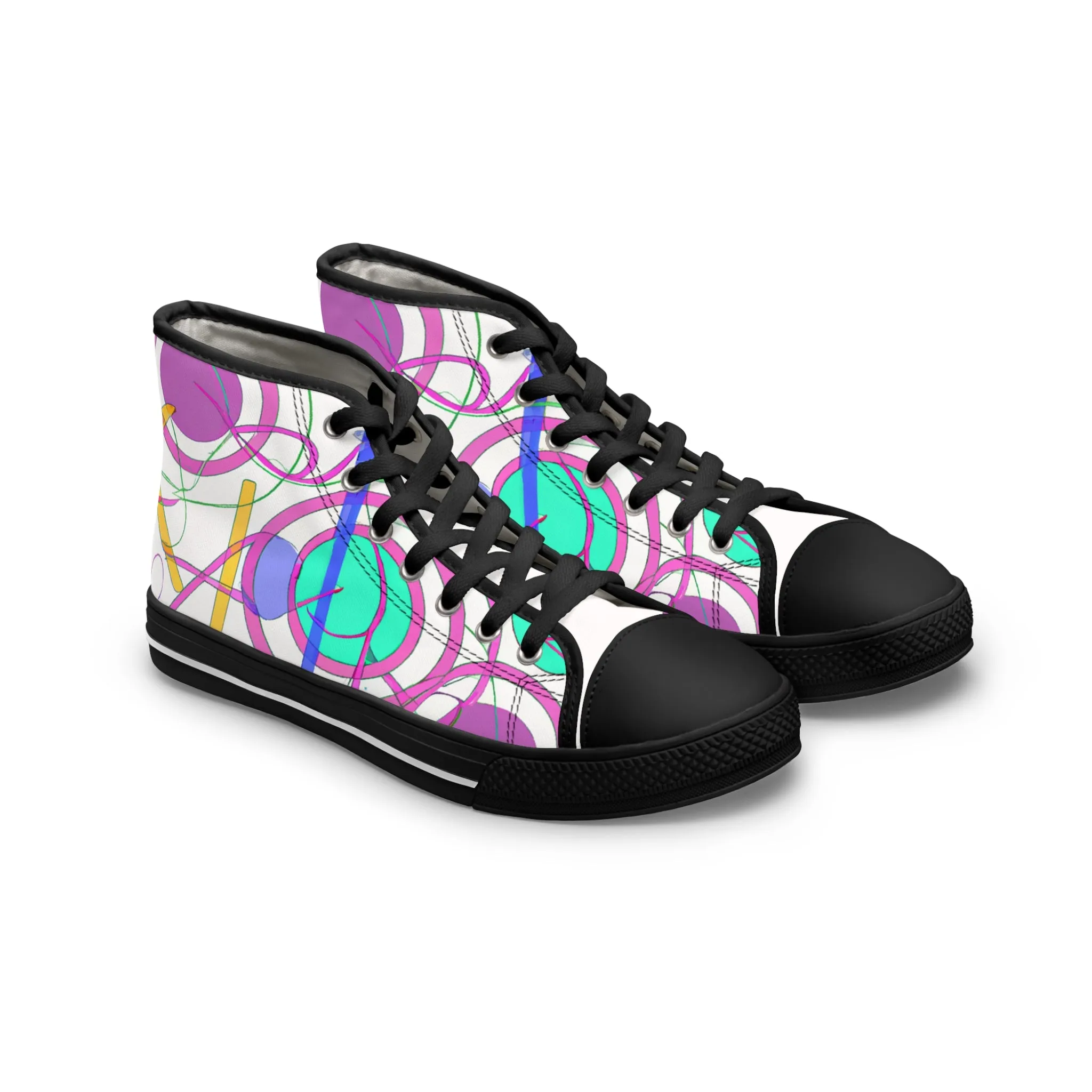 Glammy Girlz. - high top
