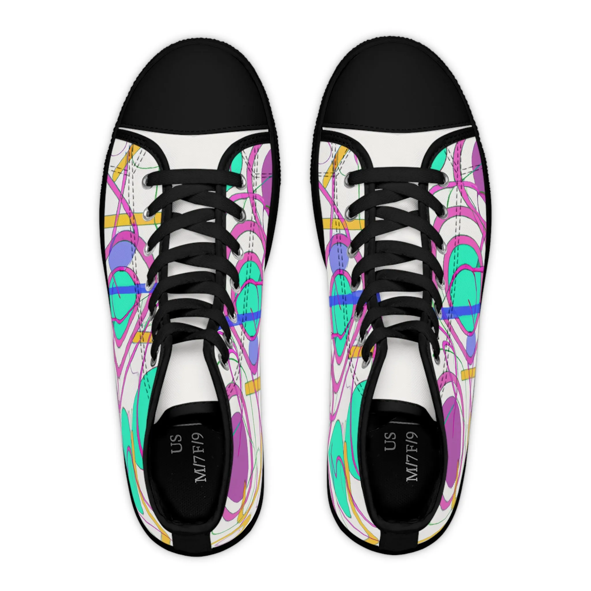 Glammy Girlz. - high top