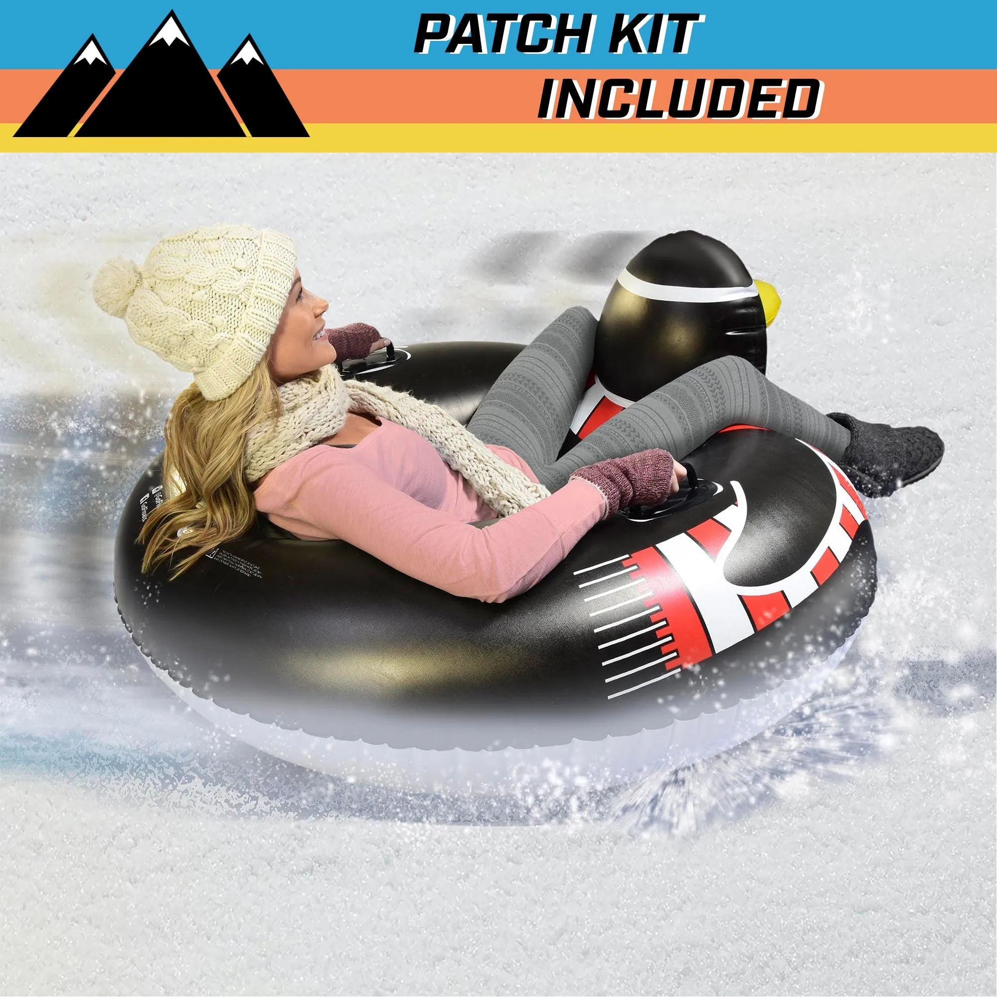 GoFloats Winter Snow Tube - Party Penguin
