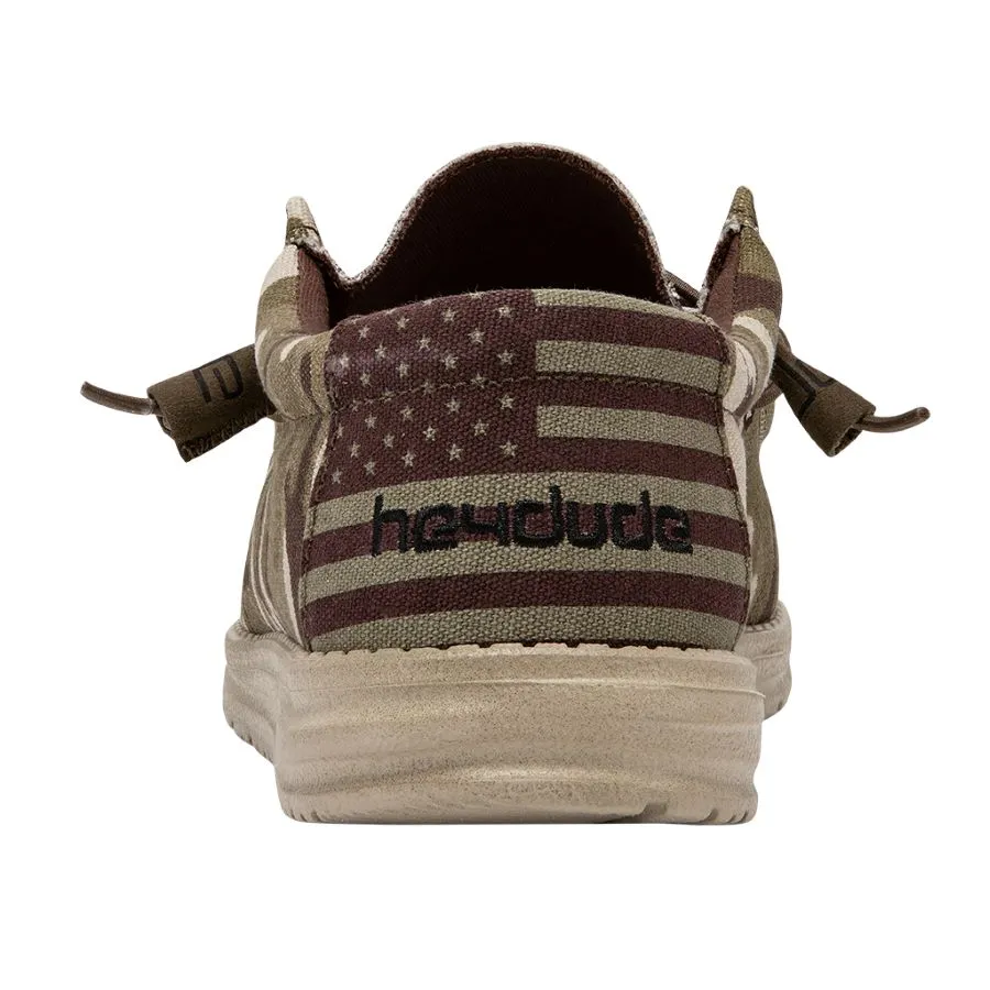 HEY DUDE WALLY CAMO FLAG