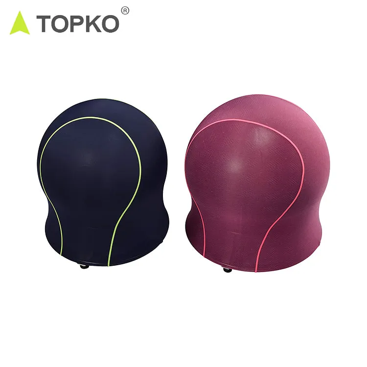 Home Gym Exercise Ball with Detachable 15 lb Resistance Bands and Removable Stability Base