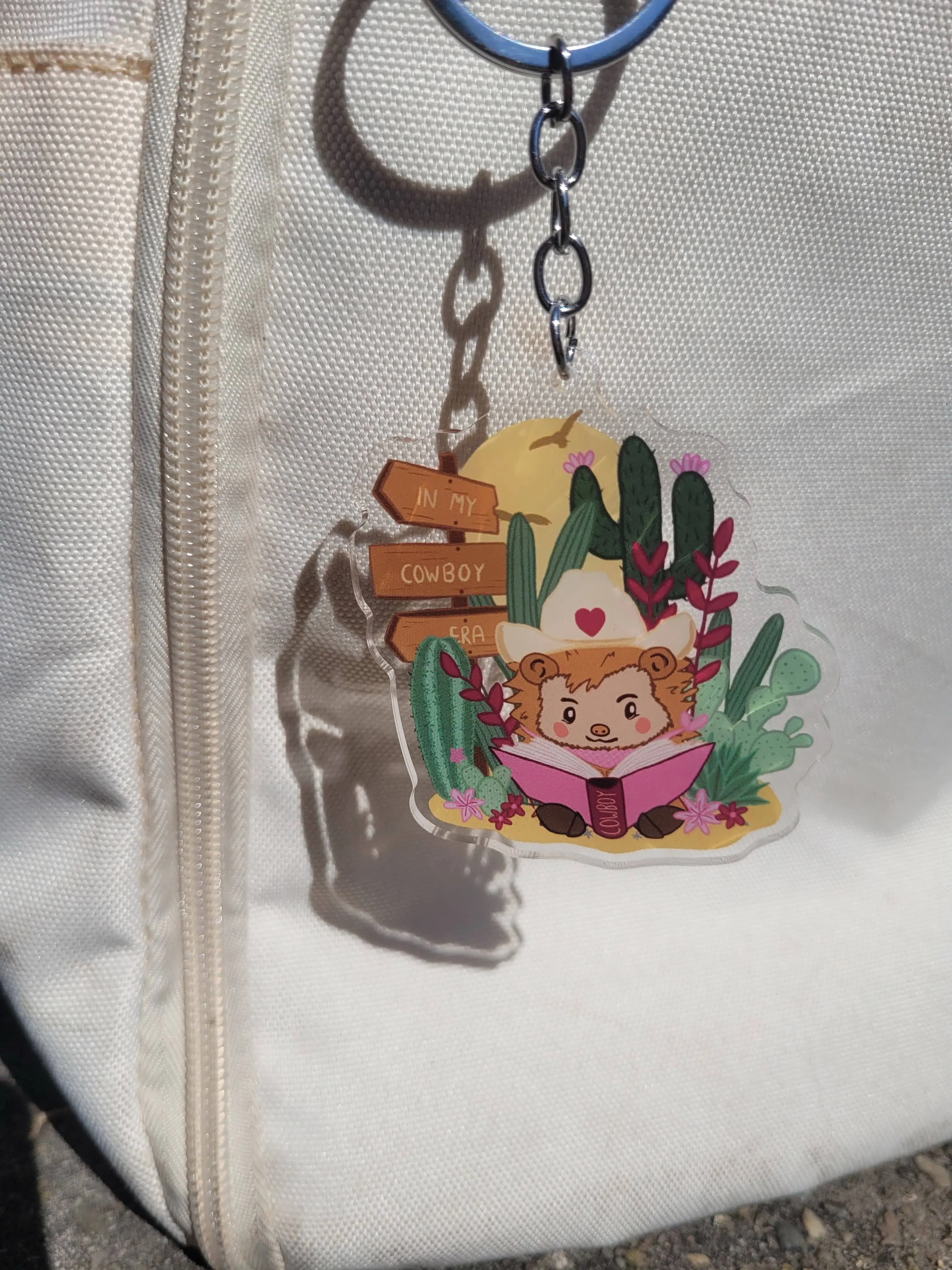 In my cowboy era keychain