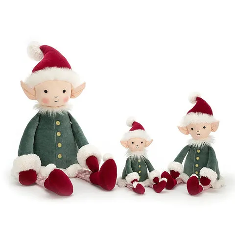 Jellycat Soft Toy Leffy Elf - Clearance
