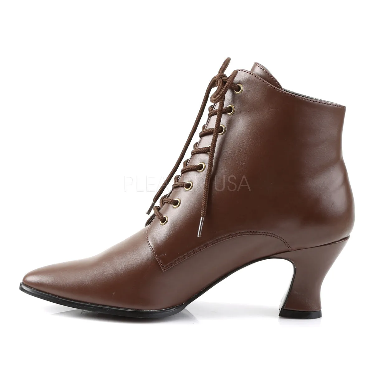 Lace-Up Ankle Boots with 2.27-inch Heels VICTORIAN-35