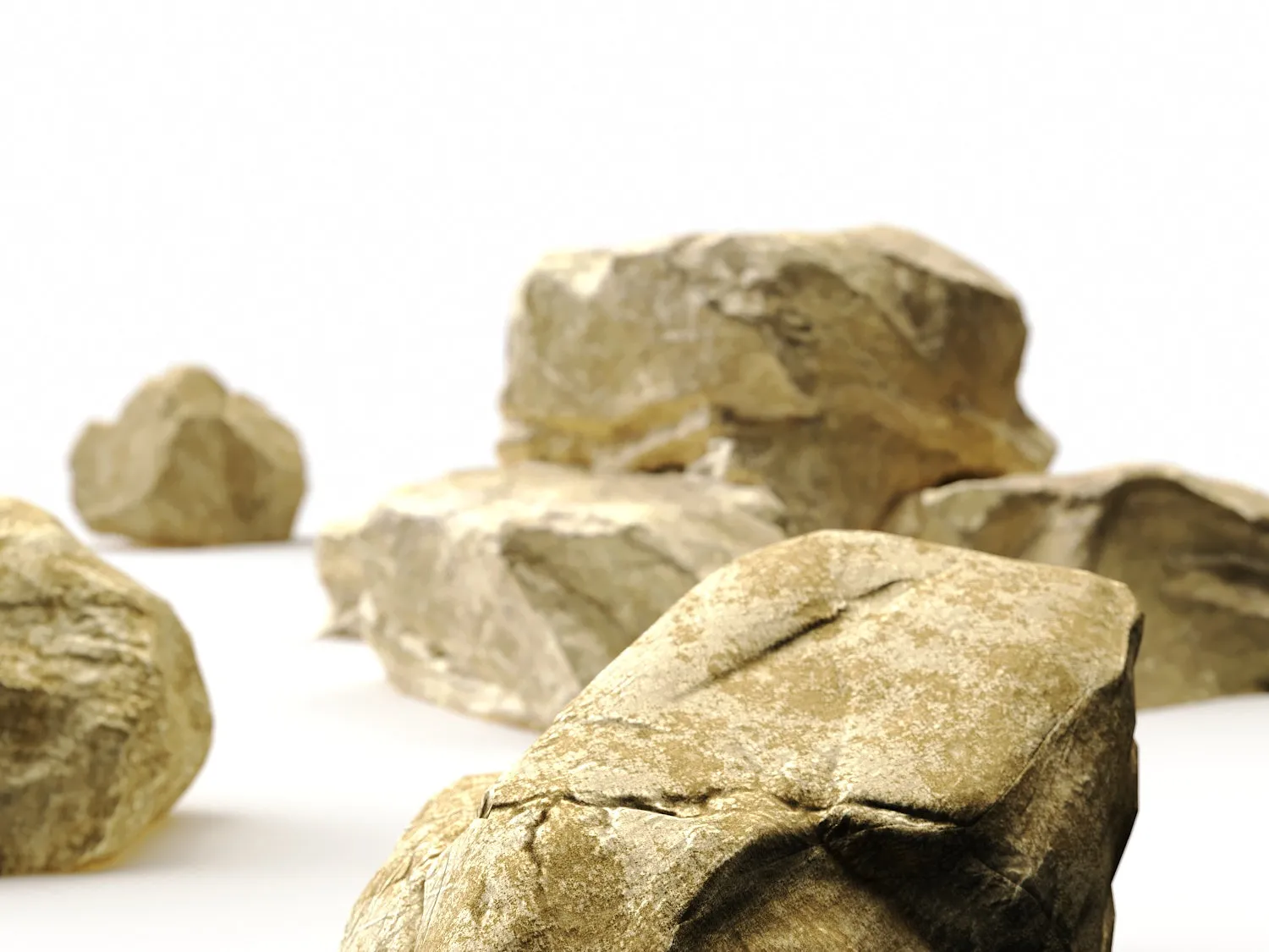 Large Rocks Set 01