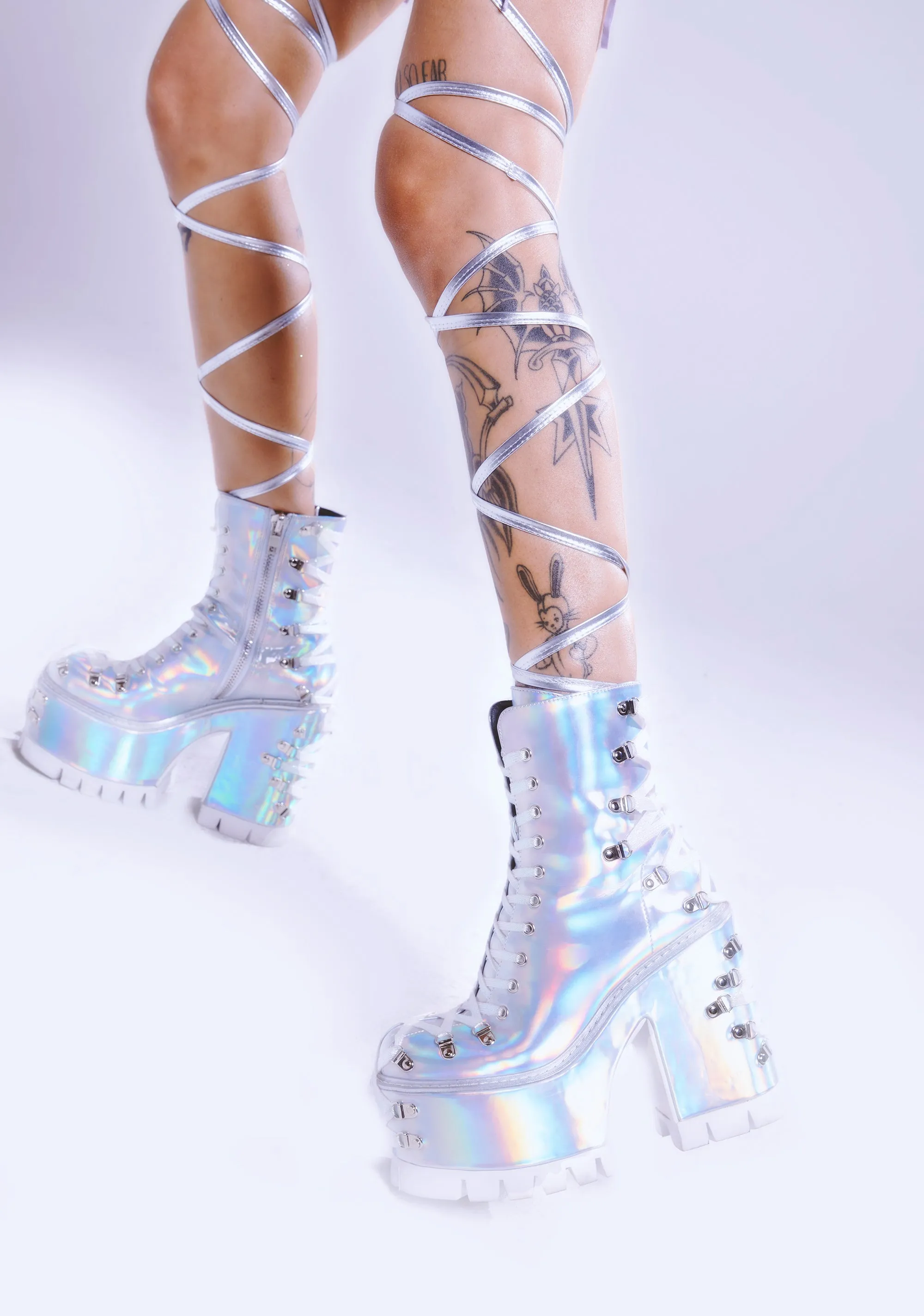 Lucid Dreams Corset Boots