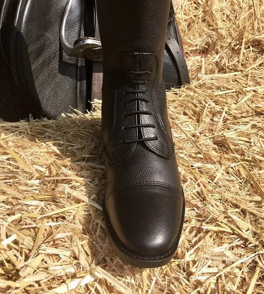Rhinegold Extra Short Luxus Leather Riding Boot