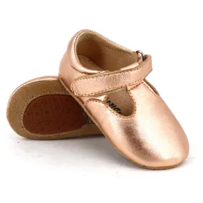 SKEANIES- PRE WALKER TBAR/ROSE GOLD
