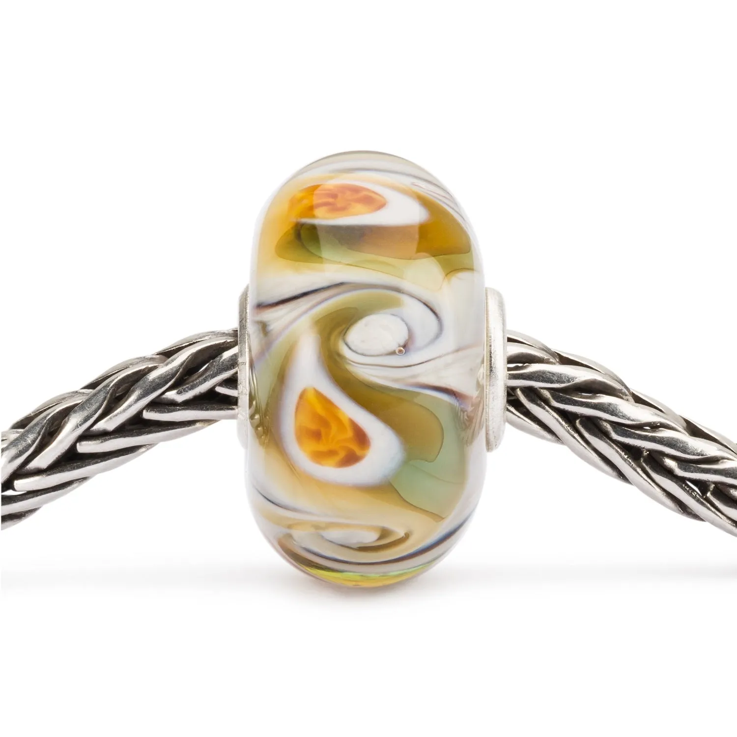 Trollbeads Glass Bead Desert Mist