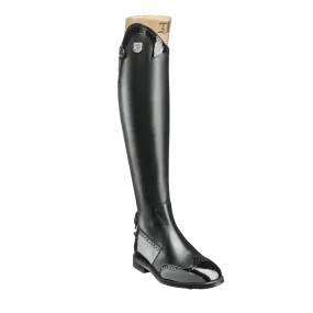Tucci Boots Marilyn with Punched Patent Detail (Instant Dispatch)  (CLEARANCE)