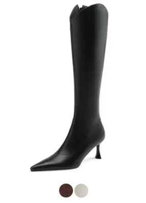 USS Shoes Anny Women's Genuine Leather Knee High Boots