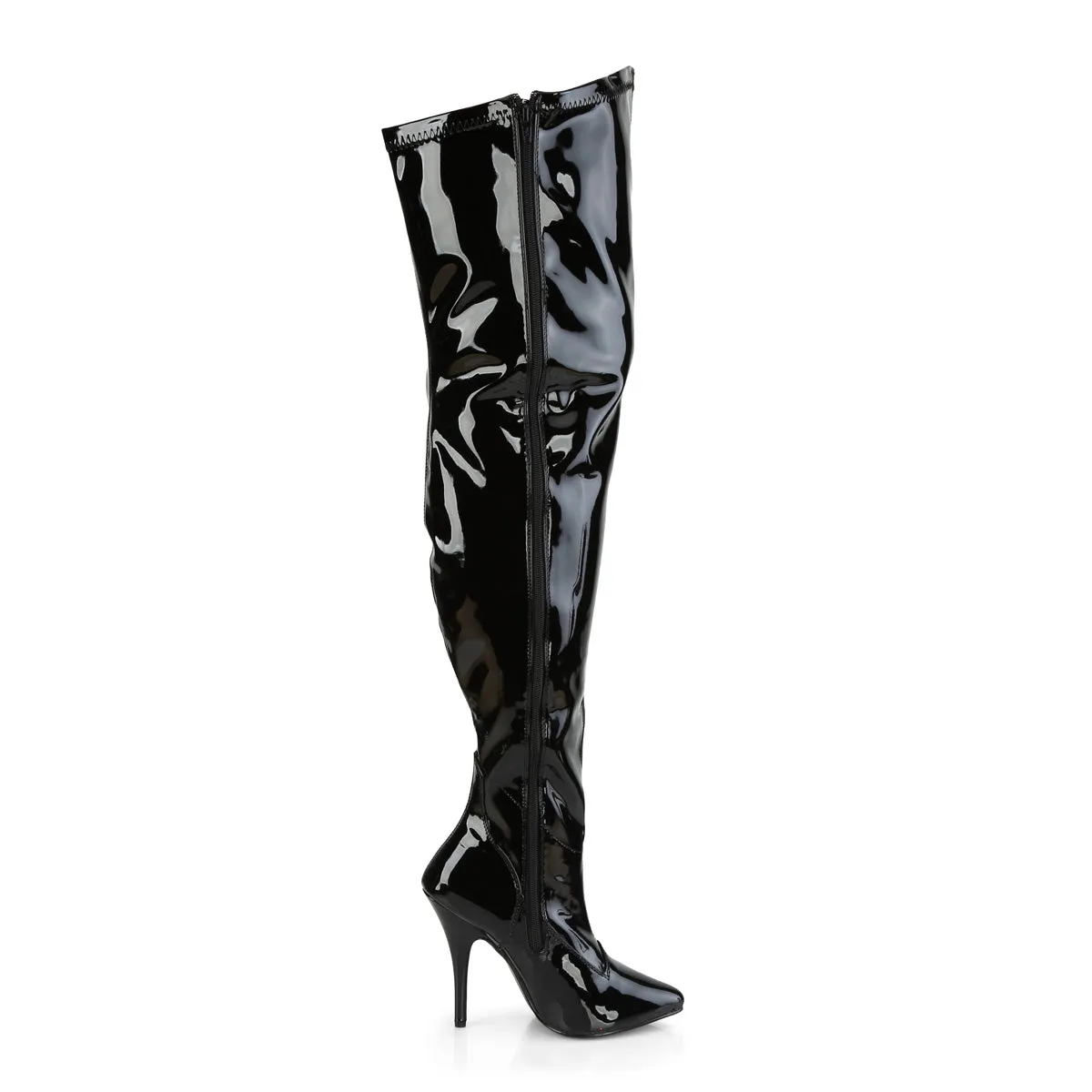 WIDE CALF Thigh Boot 5-Inch Heel 7-colors SEDUCE-3000WC