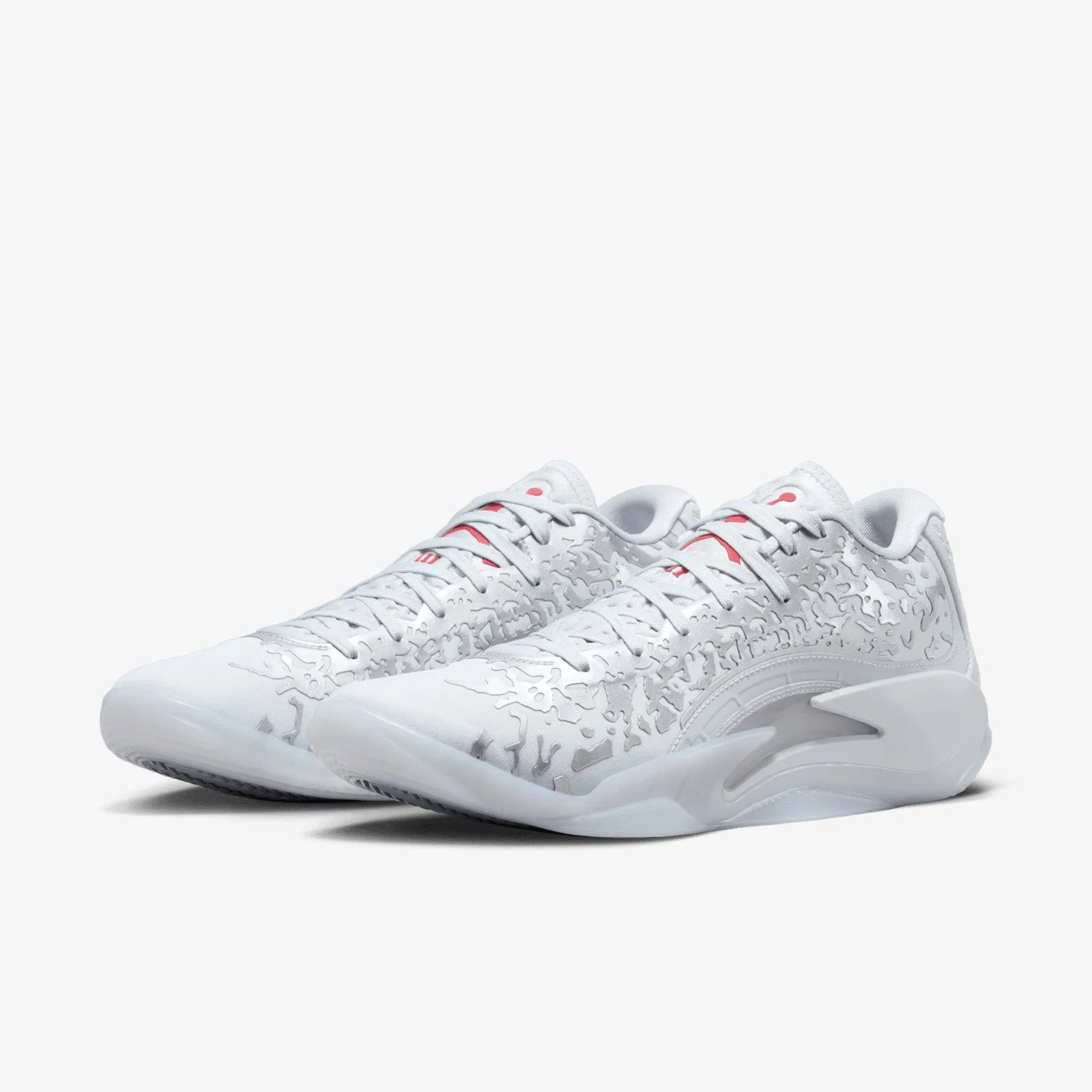 Zion 3 - Pure Platinum/University Red