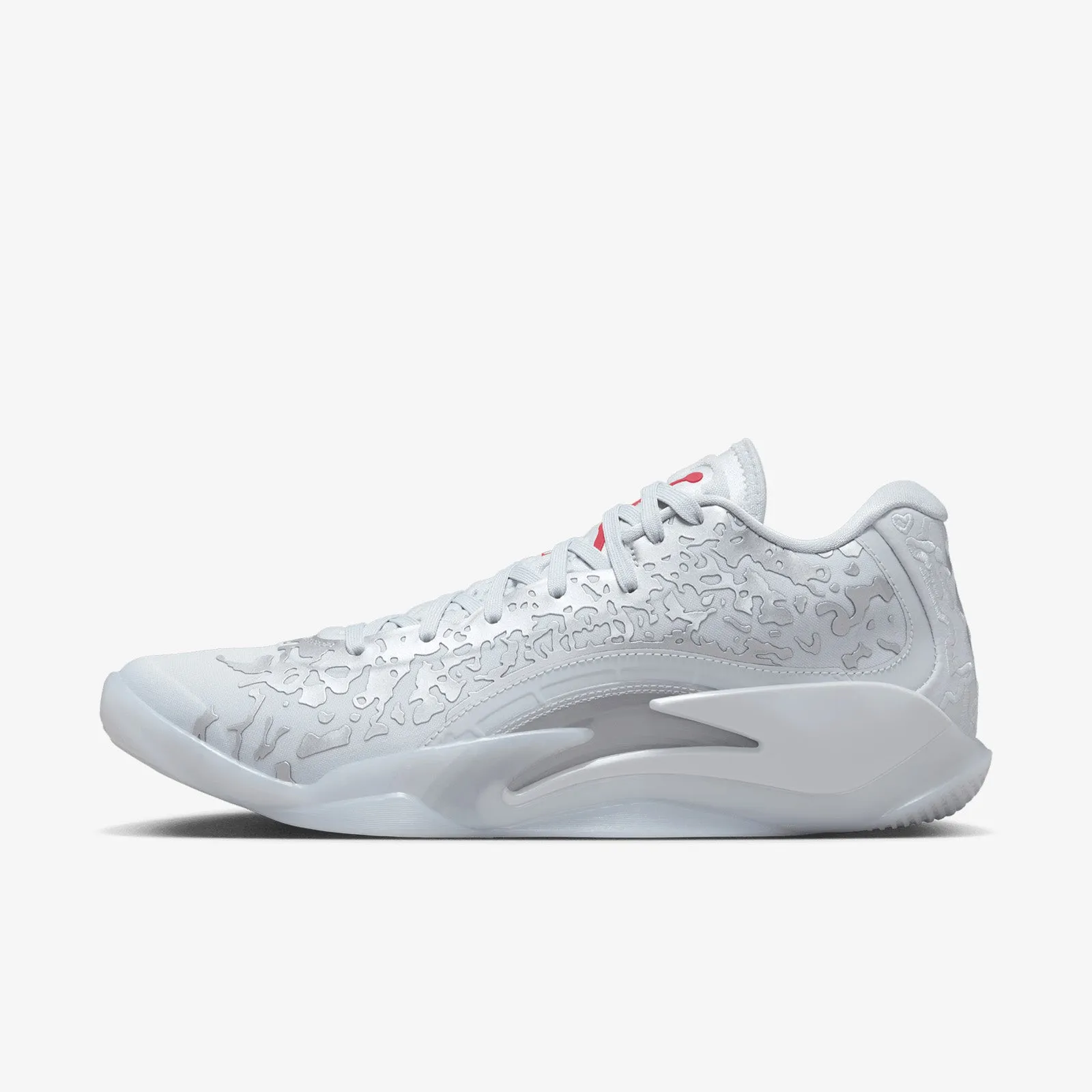 Zion 3 - Pure Platinum/University Red